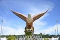 Symbolic Eagle Square Statue on Langkawi Island Malaysia