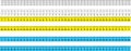 Metric ruler. 200 centimeters metric vector ruler