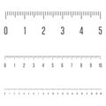 Centimeters ruler measurement tool.