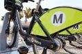 Metro Bike Share - Los Angeles, California Royalty Free Stock Photo