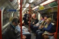 Metro de Londres - People Royalty Free Stock Photo
