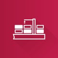 Metro Icon - Container shipping Royalty Free Stock Photo