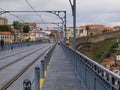 Metro Line Sidewalk. Porto. Portugal.