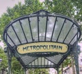 Metro, Paris, France Royalty Free Stock Photo
