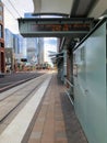 Metro Rail Train Station, Phoenix, AZ Royalty Free Stock Photo