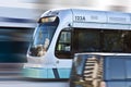 Metro Rapid Light Rail Transit Royalty Free Stock Photo