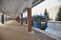 Metro`s station on ground in samara Royalty Free Stock Photo