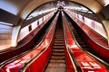 Metro stairs Royalty Free Stock Photo