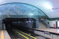 Metro station in Almaty Royalty Free Stock Photo