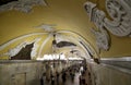 Metro station Komsomolskaya in Moscow, Russia Royalty Free Stock Photo