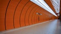 Metro station orange tube munich marienplatz arch