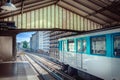 Metro station in Paris Royalty Free Stock Photo