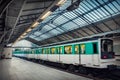 Metro station in Paris Royalty Free Stock Photo