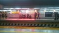 Metro station in tehran iran people