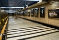 Metro station Vystavochnaya in Moscow, Russia Royalty Free Stock Photo