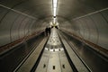 Metro Station Walkway Royalty Free Stock Photo