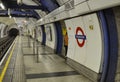 Metro stop in London, United Kingdom Royalty Free Stock Photo