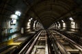 Metro subway of Turin Italy