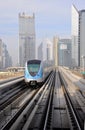 Metro Train in Dubai