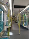 Metro Train Inside - Sydney Australia