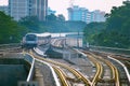 Metro train Singapore Royalty Free Stock Photo