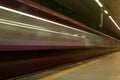 Metro Train Station is one of the lifelines of urban transportation for people. Istanbul Turkey