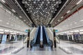 Metro underground station Woodlands North of Thomson East Coast Line public transport in Singapore