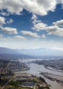 Metro Vancouver - New Westminster Royalty Free Stock Photo