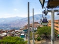 Metrocable Medellin Royalty Free Stock Photo