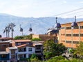 Metrocable Medellin Royalty Free Stock Photo