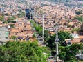 Metrocable Medellin Royalty Free Stock Photo