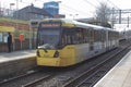 Metrolink in Manchester Royalty Free Stock Photo