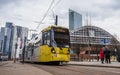 Metrolink tram close up Royalty Free Stock Photo