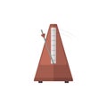 metronome Education in flat style icon. Tick symbol. Vector Royalty Free Stock Photo