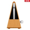 Metronome vector illustration Royalty Free Stock Photo