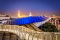 The Metropol Parasol in Seville, Andalusia, Spain