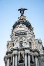 Metropolis building, Madrid, Spain Royalty Free Stock Photo