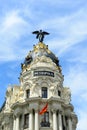 Metropolis Building, Madrid, Spain Royalty Free Stock Photo