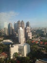 Metropolis city architecture skyline building jakarta Indonesia