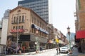 China town, Old Shanghai, San Francisco. Royalty Free Stock Photo