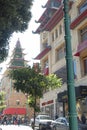 China town, Old Shanghai, San Francisco. Royalty Free Stock Photo