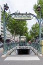 Metropolitain Entrance, Paris