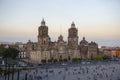 Metropolitan Cathedral in Mexico City, Mexico Royalty Free Stock Photo