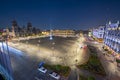 Metropolitan Cathedral at night, Mexico City, Mexico Royalty Free Stock Photo