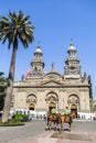 The Metropolitan Cathedral of Santiago, Chili Royalty Free Stock Photo