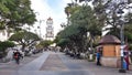 The Metropolitan Cathedral of Sucre, in Plaza 25 de Mayo square in Sucre, Bolivia Royalty Free Stock Photo