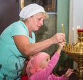 The Metropolitan celebrated the divine Liturgy in the Russian Orthodox Church.