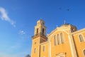 The Metropolitan church of Ypapanti in the old Historical center of Kalamata city, Messenia,