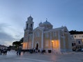 The Metropolitan church of Ypapanti (The Presentation of the Savior) in Kalamata city, Messenia,