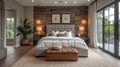 Metropolitan Luxe Bedroom Design